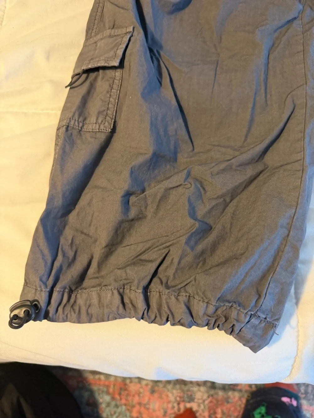 Garage paxton grey parachute cargo pants - Picture 9 of 11